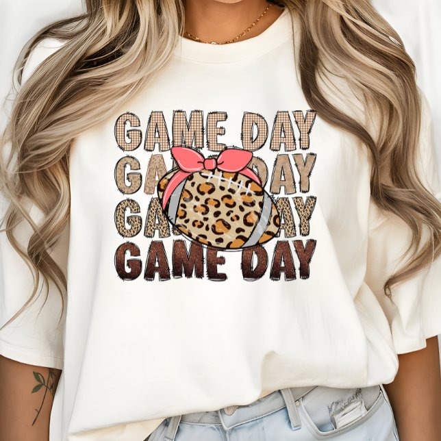 T-shirt Jour Chemise Football Mama Tee Cheer Mom Tee (Créateur téléchargé)