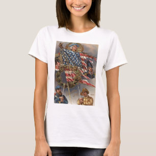 T-shirt Jour commémoratif militaire de la couronne américa