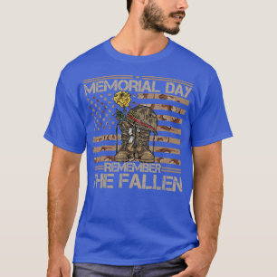 T-shirt Jour commémoratif Souvenez-vous des anciens combat