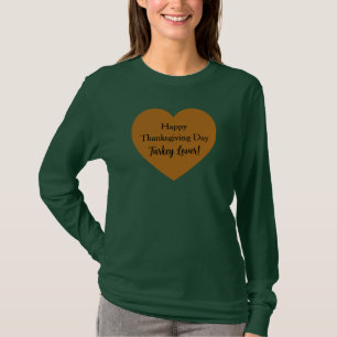 T-shirt Jour de Bon thanksgiving simple Turquie Lover Oran