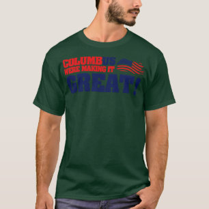 T-shirt jour de Christophe Colomb Christophe Colomb étaien