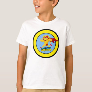 T-shirt Jour de course de marathon du Wisconsin