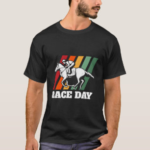 T-shirt Jour de course hippique Ky Derby Cheval Jockey