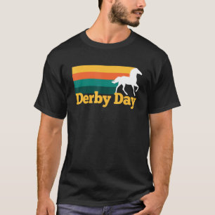 T-shirt Jour de Derby Courses de chevaux du Kentucky Fête 