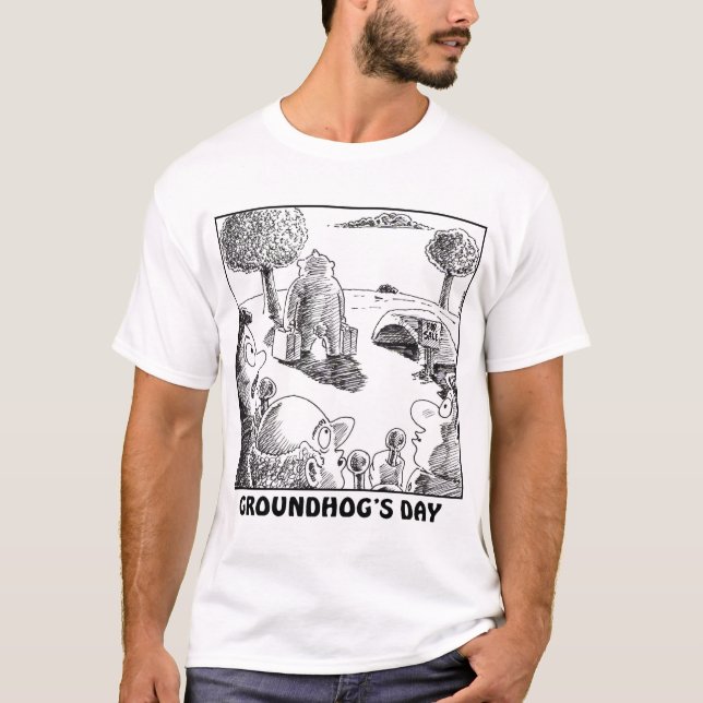 T-SHIRT JOUR DE GROUNDHOGS (Devant)