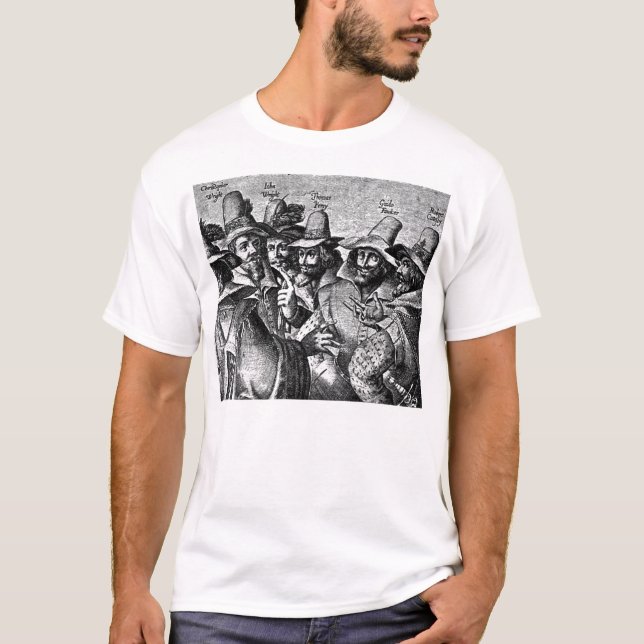 T-shirt Jour de Guy Fawkes (Devant)