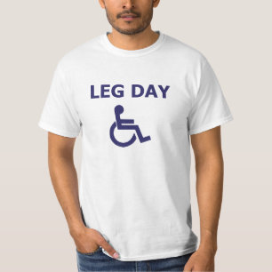 T-shirt Jour de jambe