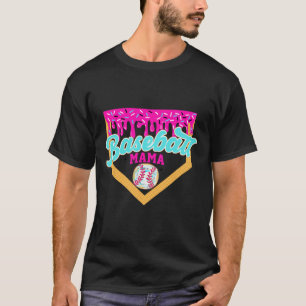 T-shirt Jour de jeu Vendre Mama Ice Cream Drippin Vendre M
