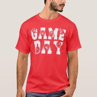 T-shirt Jour de jeu Volleyball Jour de jeu Volleyball cade