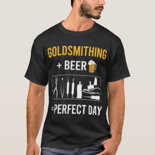 T-shirt Jour de la bière Goldsmithing Goldsmith
