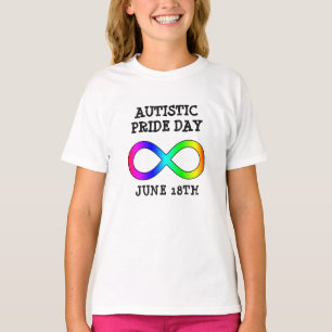 T-shirt Jour de la Fierté autistique 18 juin