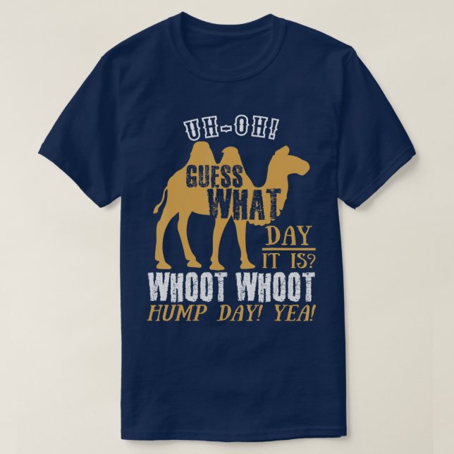 T-shirt Jour de la Humpe Camel Commercial Jour de la Humpe (Design devant)