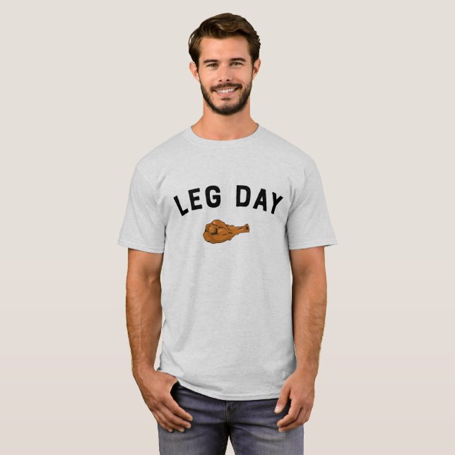 T-shirt Jour de la Jambe (Devant entier)