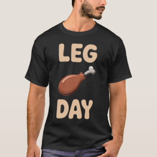T-shirt Jour de la Jambe - Fête de l'Action de grâces et H