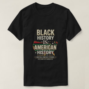 T-shirt Jour de la Juneteenth - histoire des Noirs afro-am