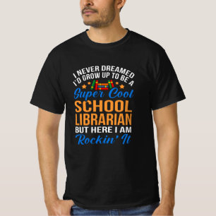 T-shirt Jour de la librairie d'écoles super-Cool
