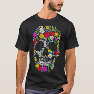 T-shirt Jour de la mort crâne de sucre Funny Cinco de Mayo