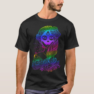 T-shirt Jour De La Morte Dia De Los Muertos Crâne Sucre Me