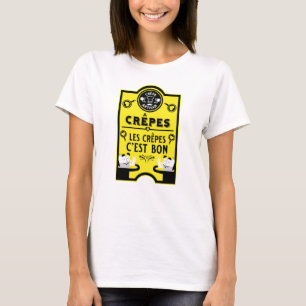 T-shirt Jour de la Pancake Mardi-Rivage