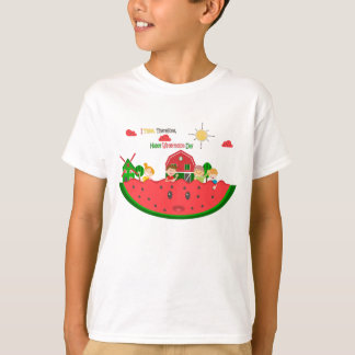 T-shirt jour de la pastèque