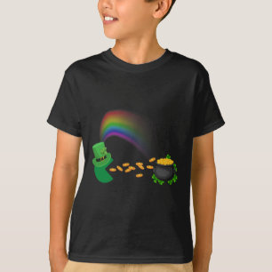 T-shirt Jour de la Saint Patrick Clovers Amusants Garçons