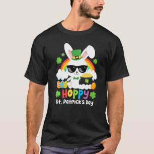 T-shirt Jour de la Saint Patrick cool Lapin de Pâques Jour