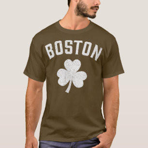 T-shirt Jour de la Saint Patrick de Boston shamrock de jou