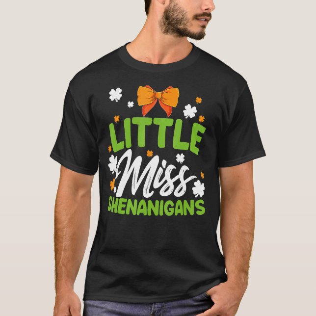 T-shirt Jour de la Saint Patrick de Miss Shenanigans (Devant)