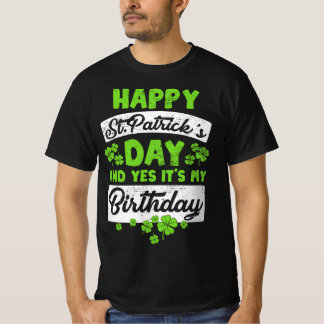 T-shirt Jour de la Saint Patrick drôle et mon Shamrock d'a