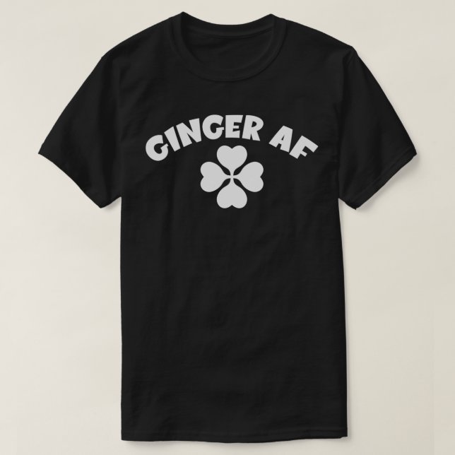 T-shirt Jour de la Saint Patrick Drôle Punny Gingers Redhe (Design devant)