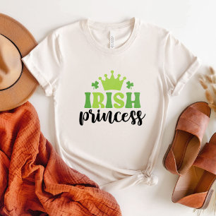 T-shirt Jour de la Saint Patrick drôle T Chemise princesse