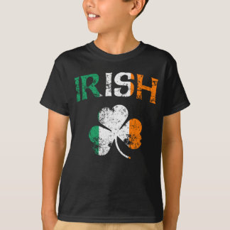 T-shirt Jour de la Saint Patrick du pavillon irlandais Sha