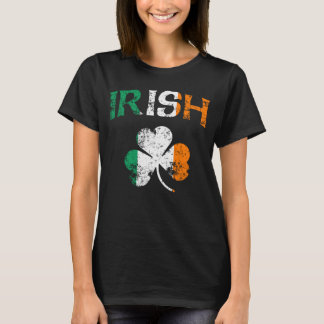 T-shirt Jour de la Saint Patrick du pavillon irlandais Sha