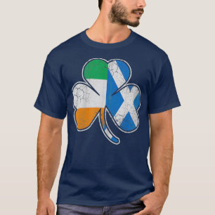 T-shirt Jour de la Saint Patrick écossais écossais Shamr
