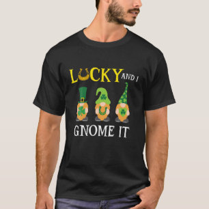 T-shirt Jour de la Saint Patrick Gnome Pattys Paddys Day P