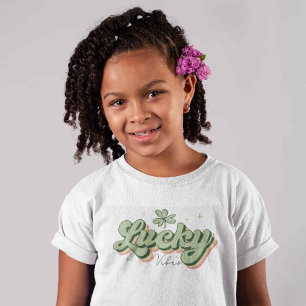 T-shirt Jour de la Saint Patrick Imprimer Shamrock vert te