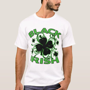 T-shirt Jour de la Saint Patrick irlandais noir