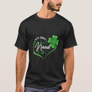 T-shirt Jour de la Saint-Patrick Irlandaise Chanceuse d'êt