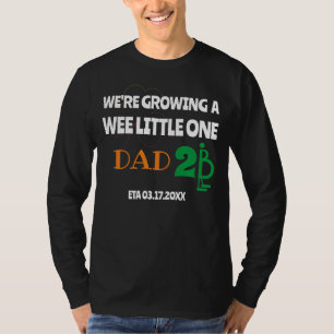 T-shirt Jour de la Saint Patrick Papa CROÎT UN PEU