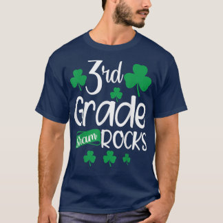 T-shirt Jour de la Saint Patrick Pour Enseignant De 3E Ann
