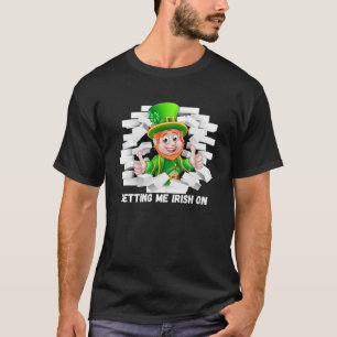T-shirt Jour de la Saint Patrick St Pattys Pixie Gnome Elf