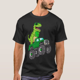 T-shirt Jour de la Saint Patrick T Rex équitation Monster