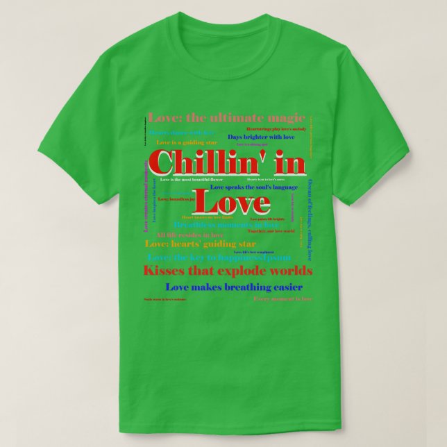 T-shirt jour de la Saint-Valentin (Design devant)