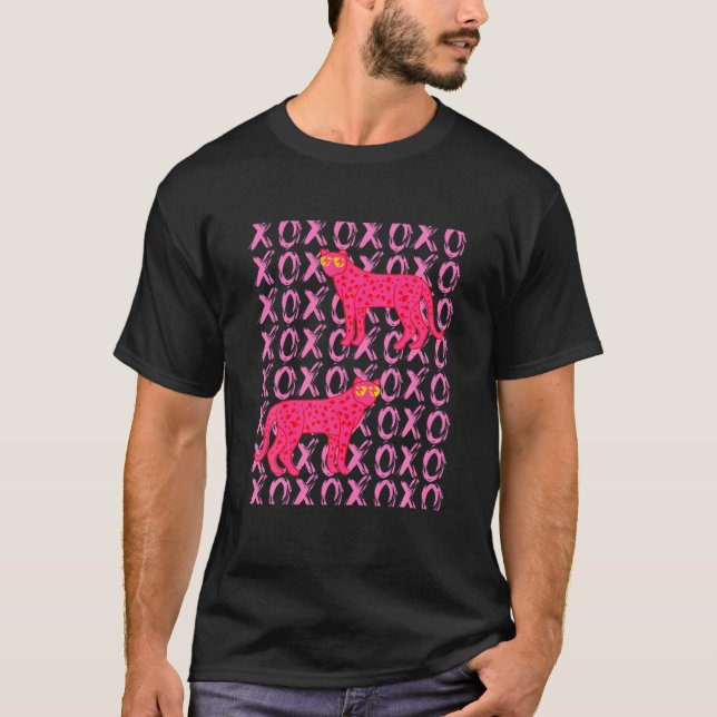 T-shirt Jour de la Saint-Valentin XOXO (Devant)
