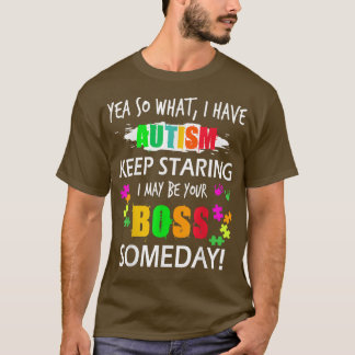 T-shirt Jour de la sensibilisation sur l'autisme oui ce qu