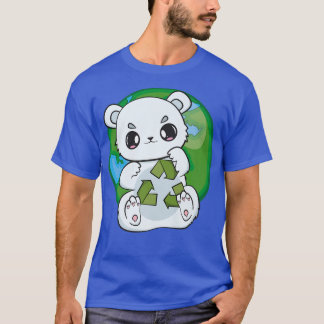 T-shirt Jour de la Terre chaque jour Ours polaire Amour Jo