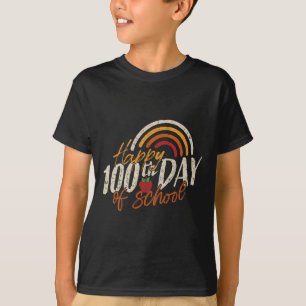 T-shirt Jour De L'École 2025 Enseignant 100 Jours De L'Éco