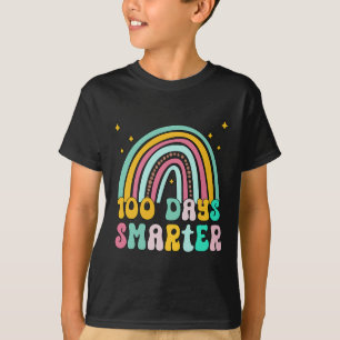 T-shirt Jour De L'École Enseignant - 100 Jours Smarter Arc