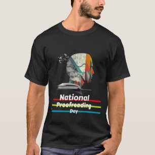 T-shirt Jour de lecture de la preuve