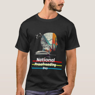 T-shirt Jour de lecture de la preuve